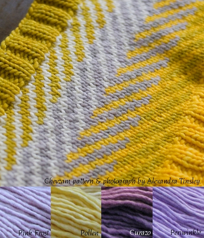 Purples and yellow