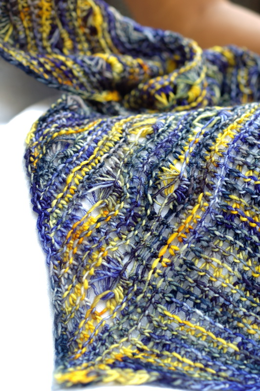Detail shot of Knitting