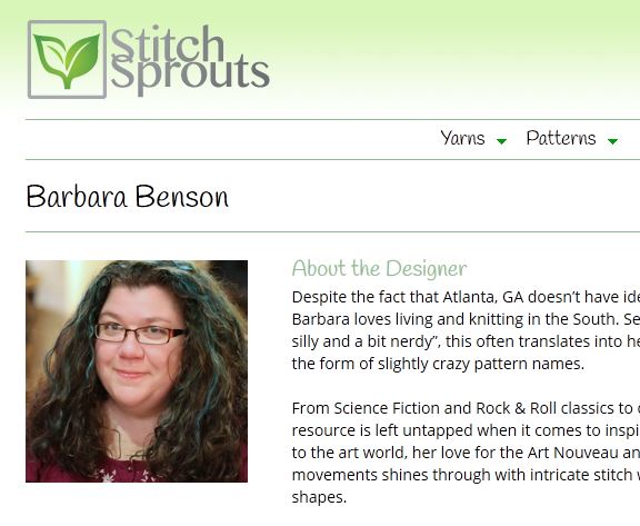 Stitch Sprouts designer, Barbara Benson
